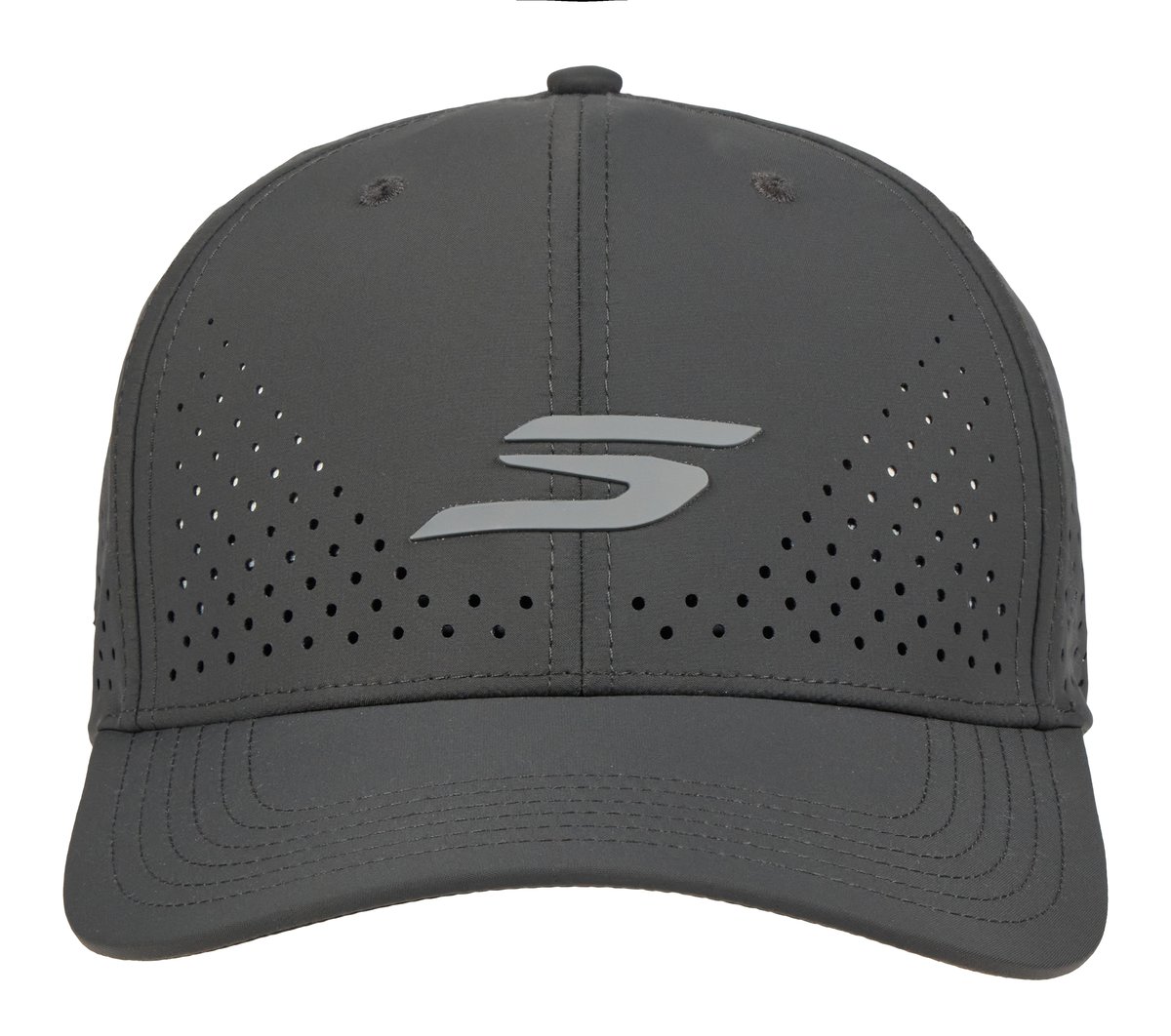 Velocity Baseball Hat — BLACK / CHARCOAL