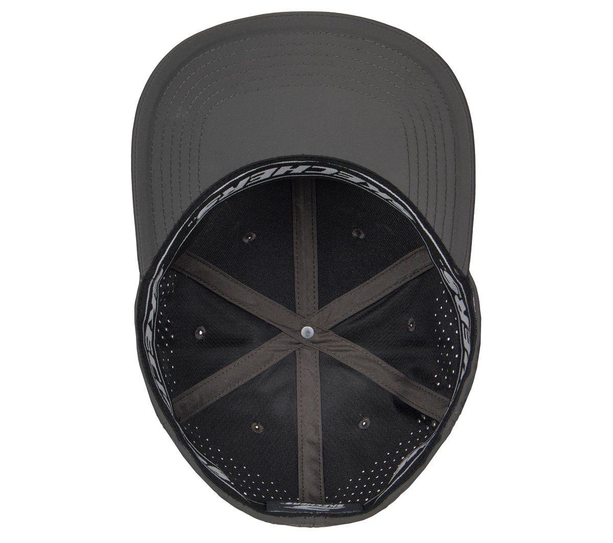 Velocity Baseball Hat — BLACK / CHARCOAL
