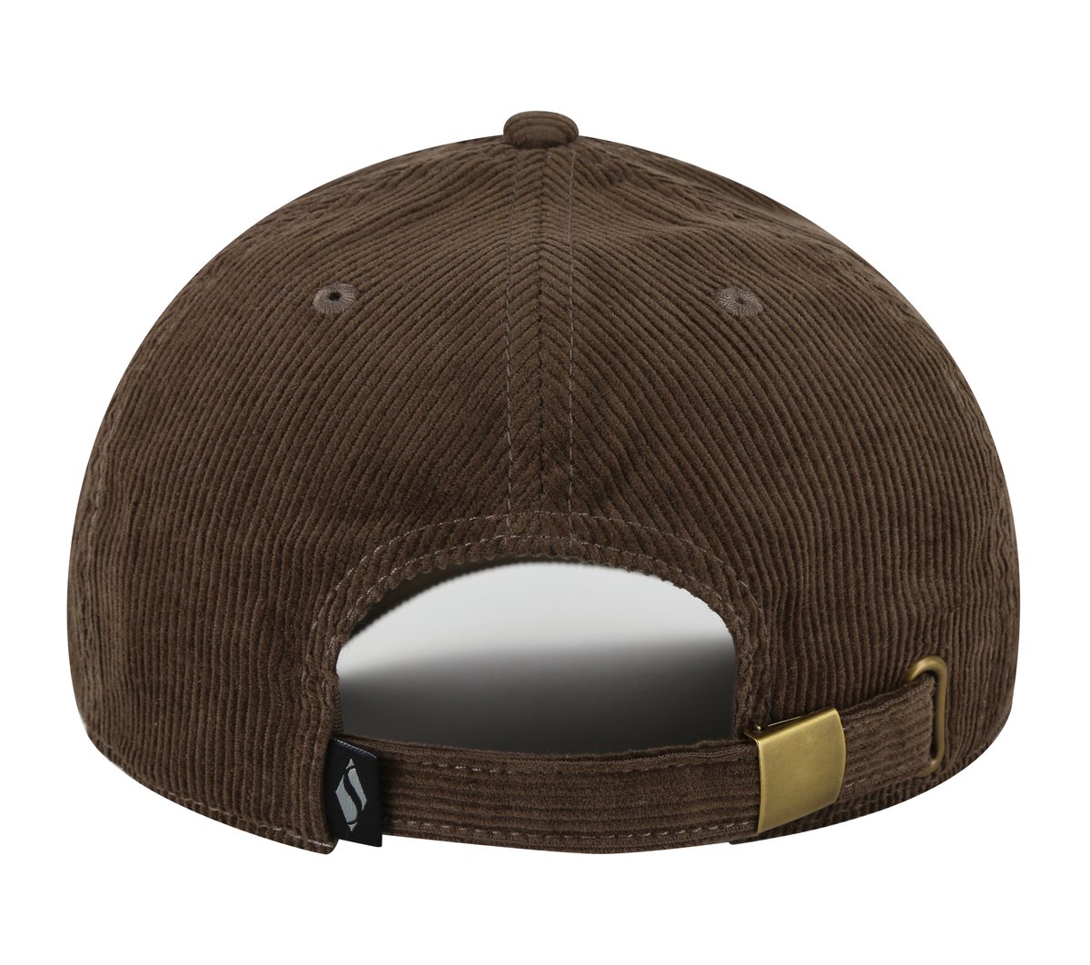 Diamond Cord Dad Hat — BROWN