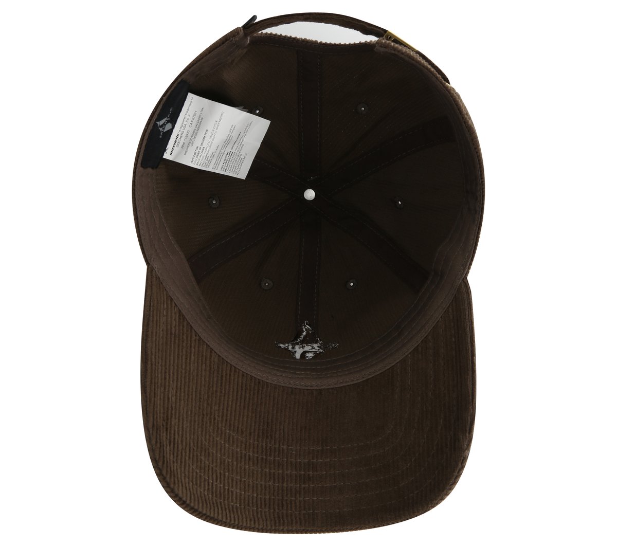 Diamond Cord Dad Hat — BROWN