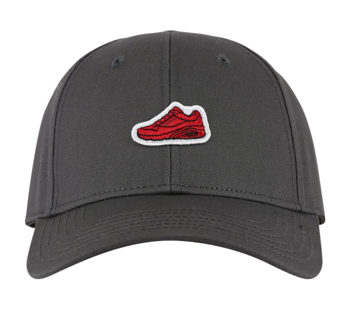 Skechers Kicks Baseball Hat — BLACK / CHARCOAL