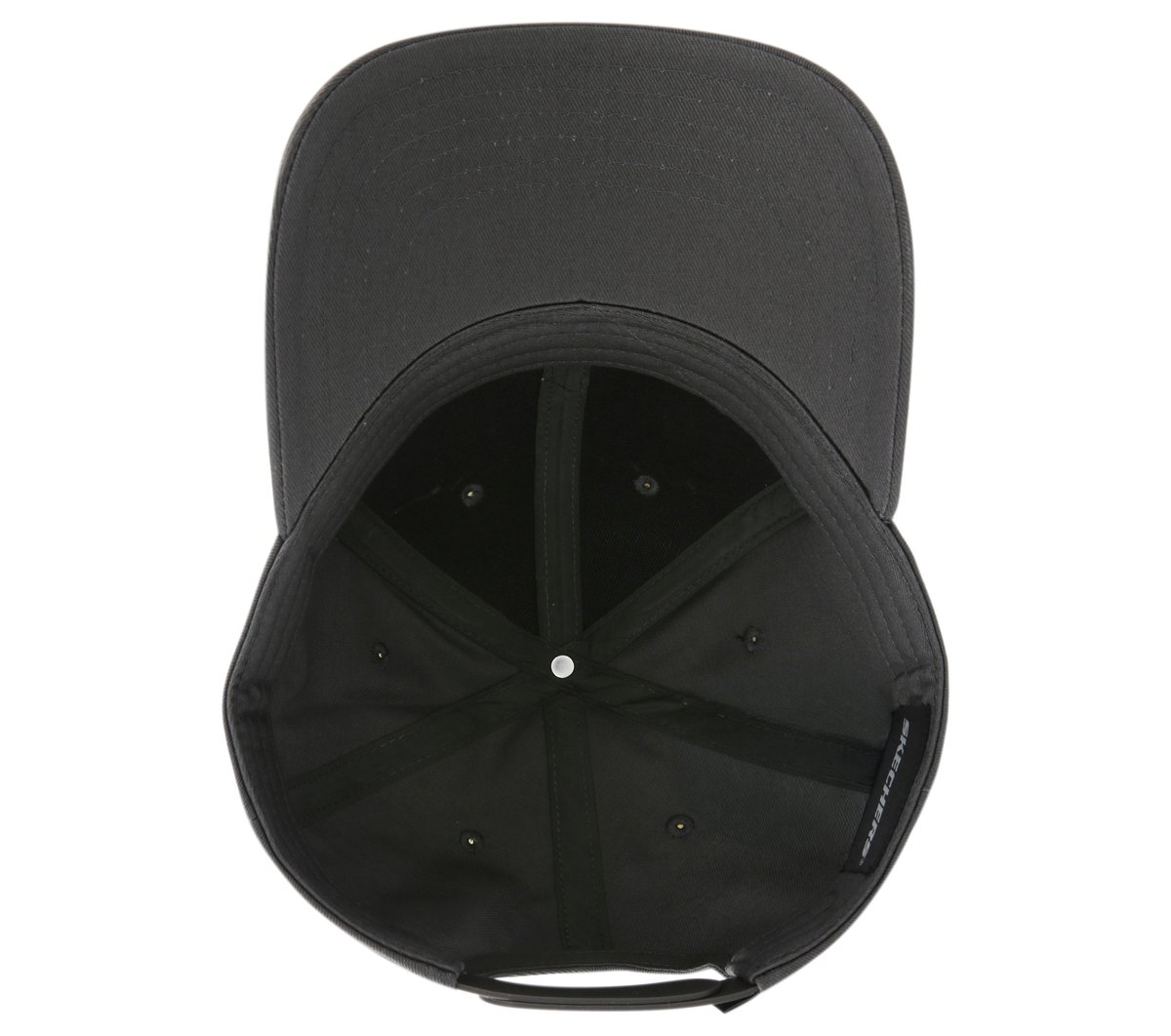 Skechers Kicks Baseball Hat — BLACK / CHARCOAL