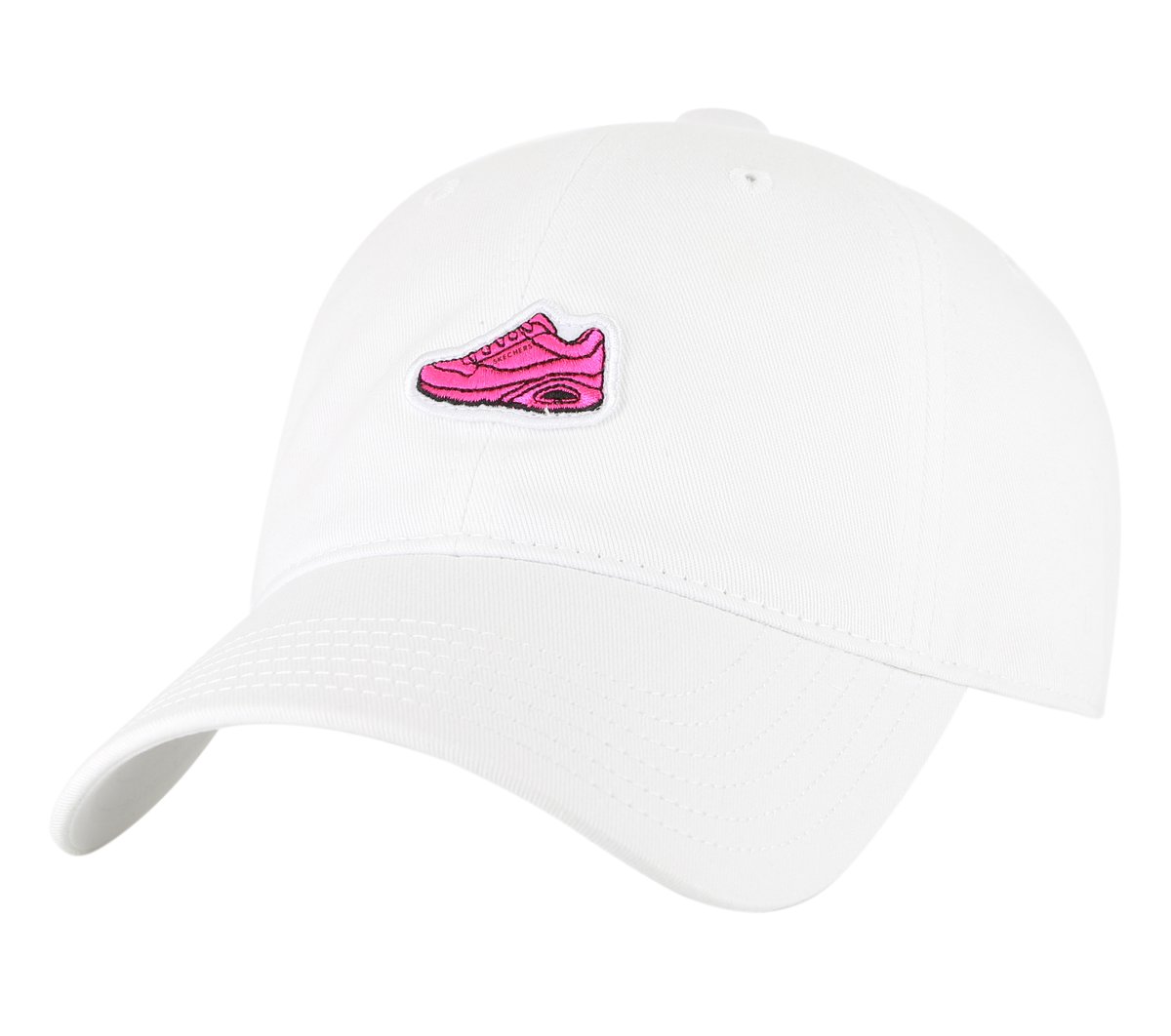 Skechers Kicks Baseball Hat — WHITE