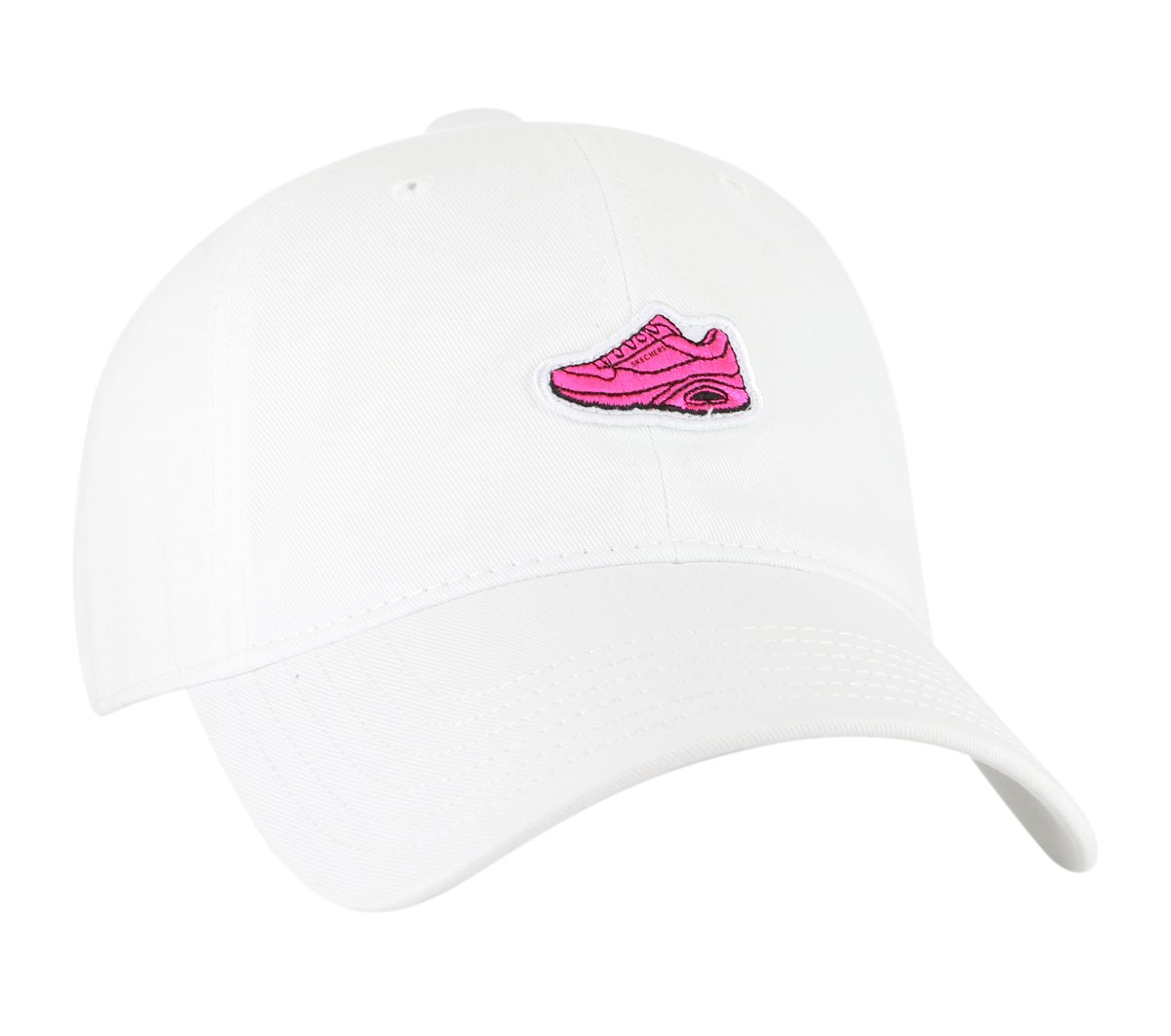Skechers Kicks Baseball Hat — WHITE