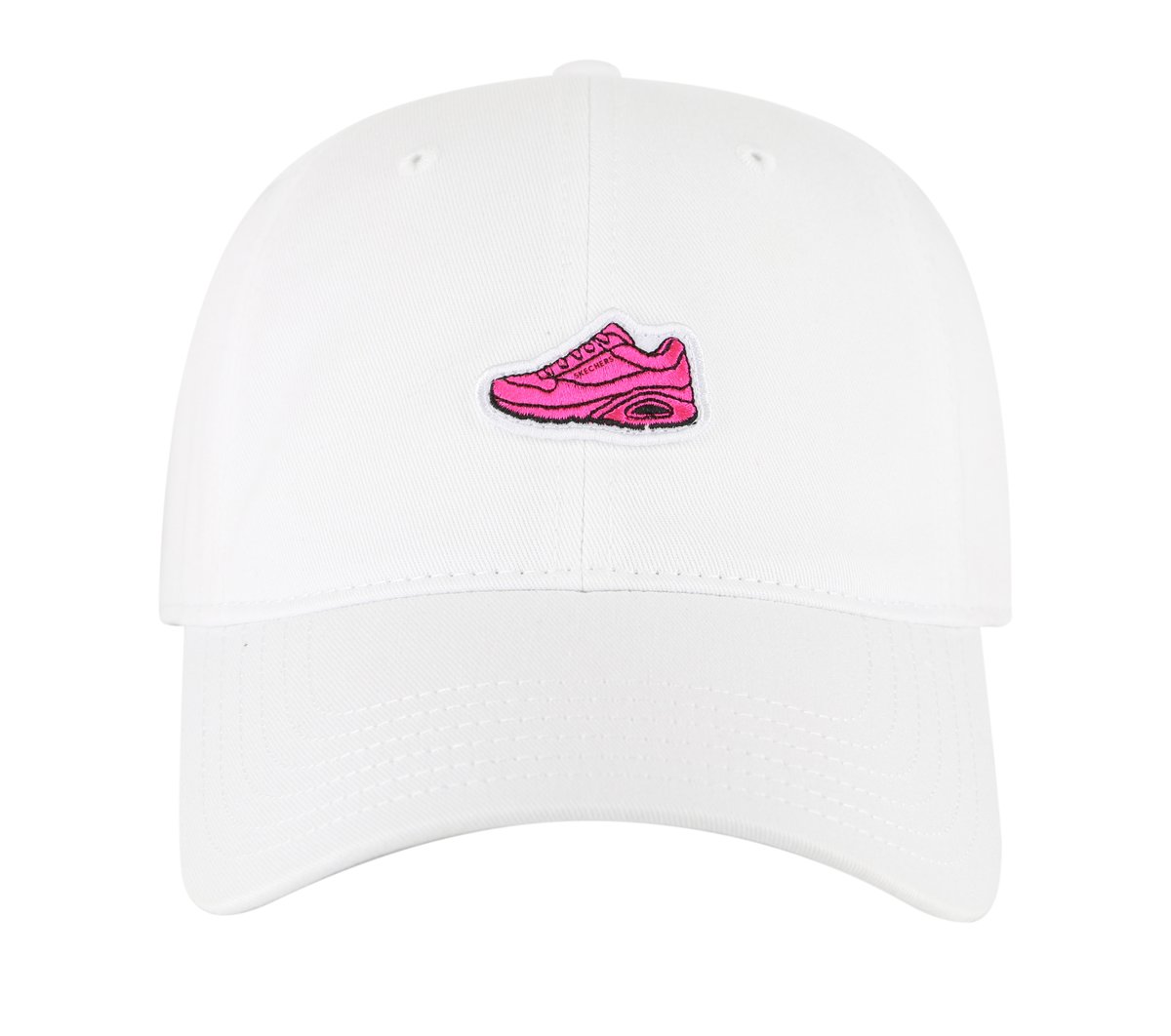 Skechers Kicks Baseball Hat — WHITE