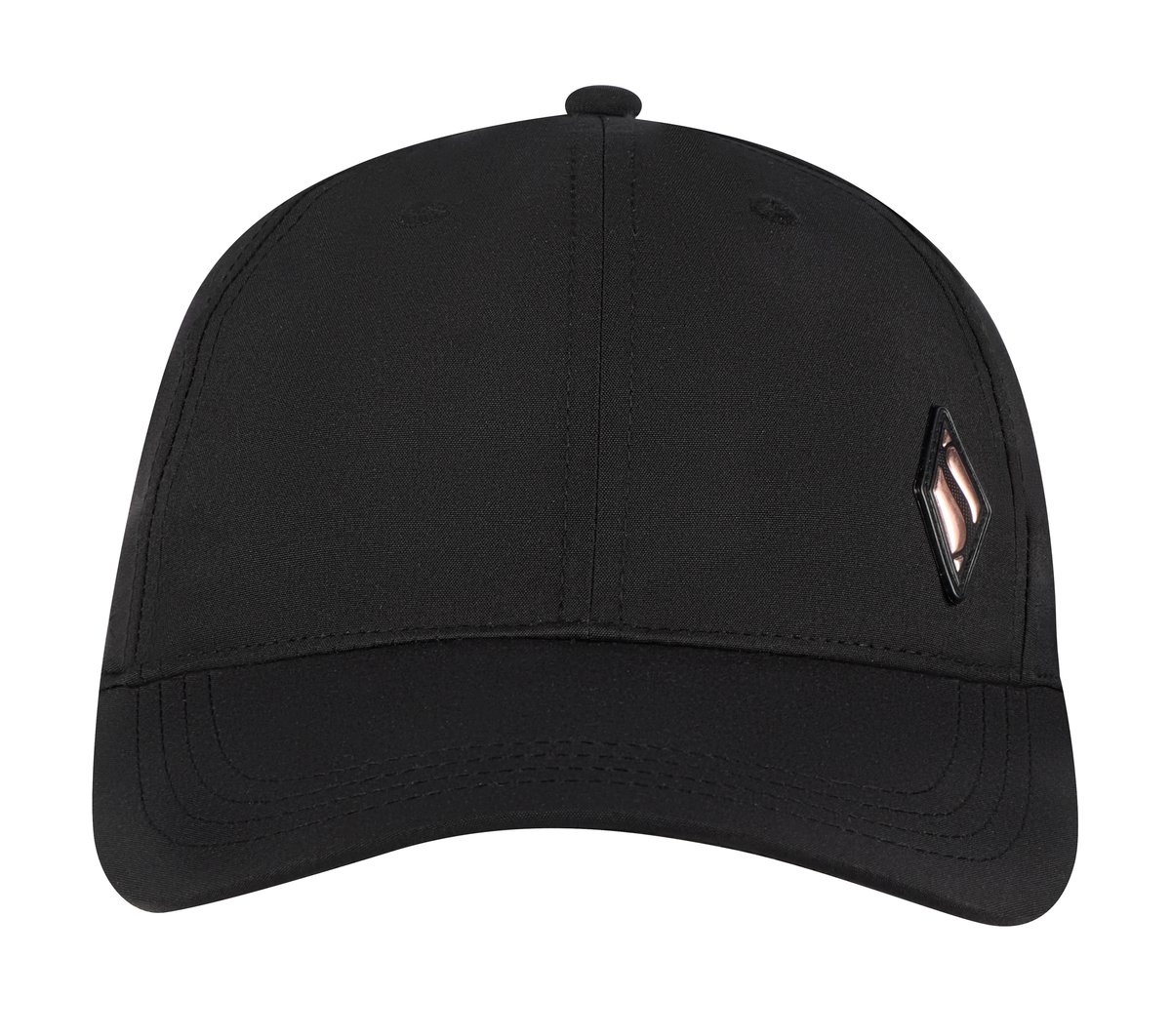 Skech-Shine Diamond Patch Hat — BLACK