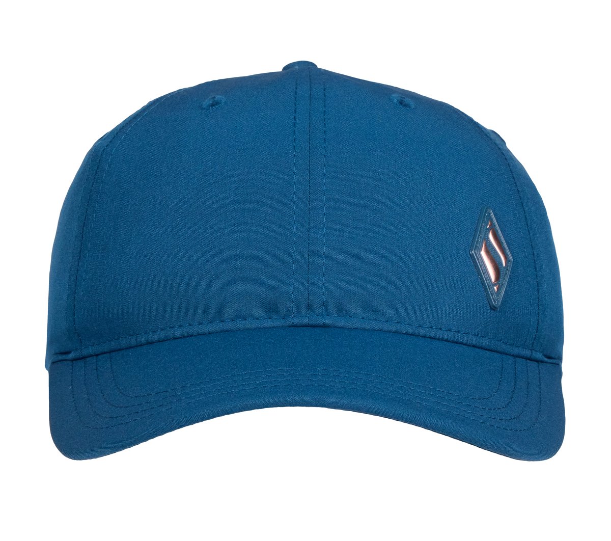 Skech-Shine Diamond Patch Hat — WHITE / NAVY