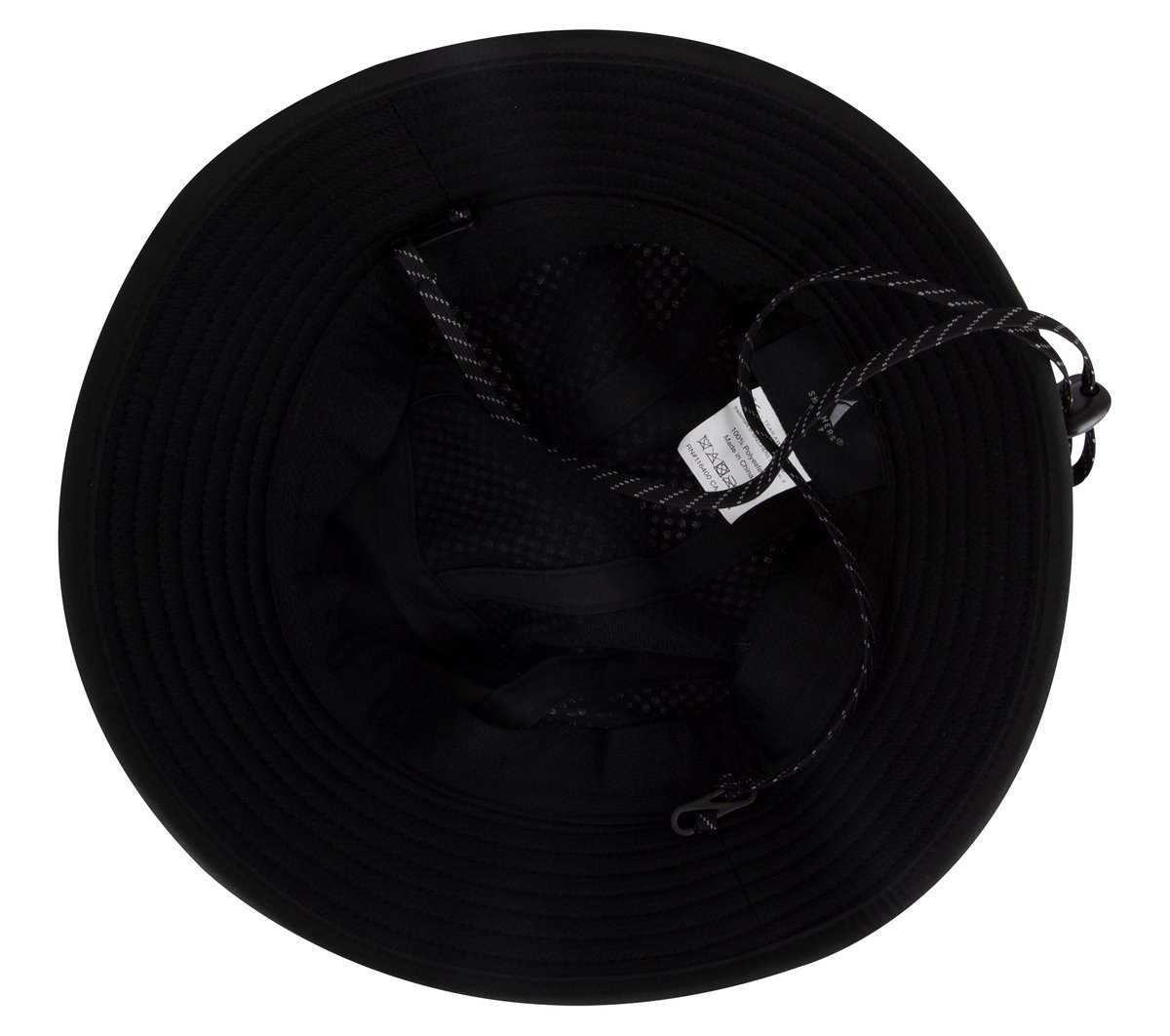 Liberated Mesh Bucket Hat — BLACK