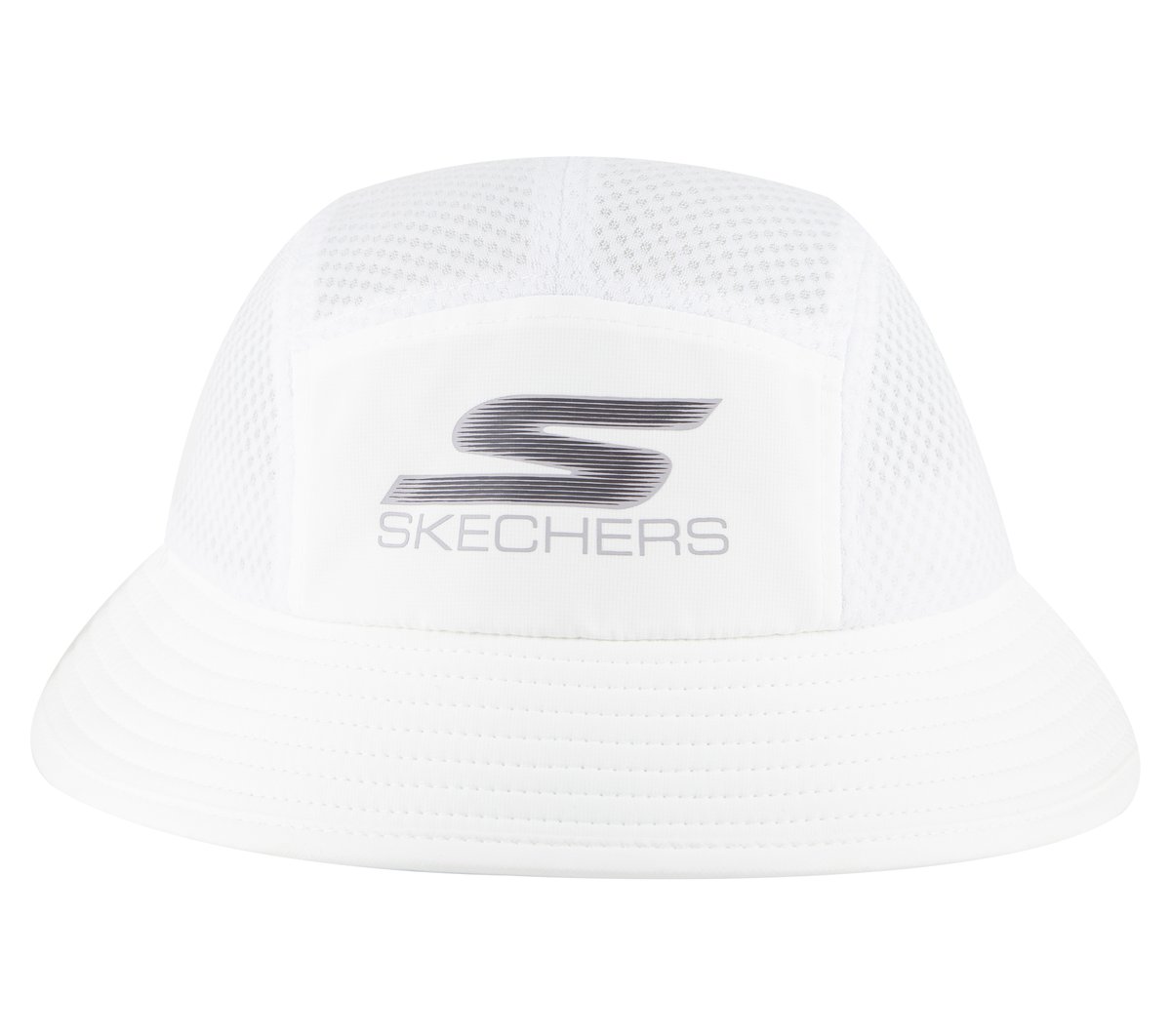 Liberated Mesh Bucket Hat — WHITE