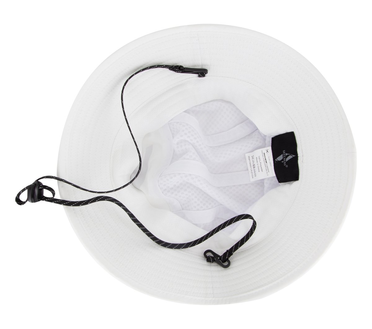 Liberated Mesh Bucket Hat — WHITE