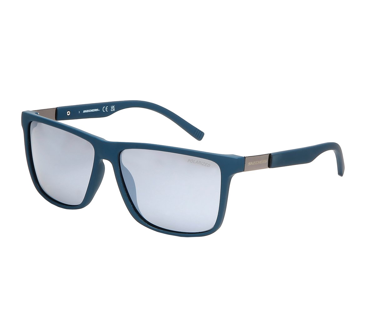 Soft Touch Square Sunglasses — BLUE