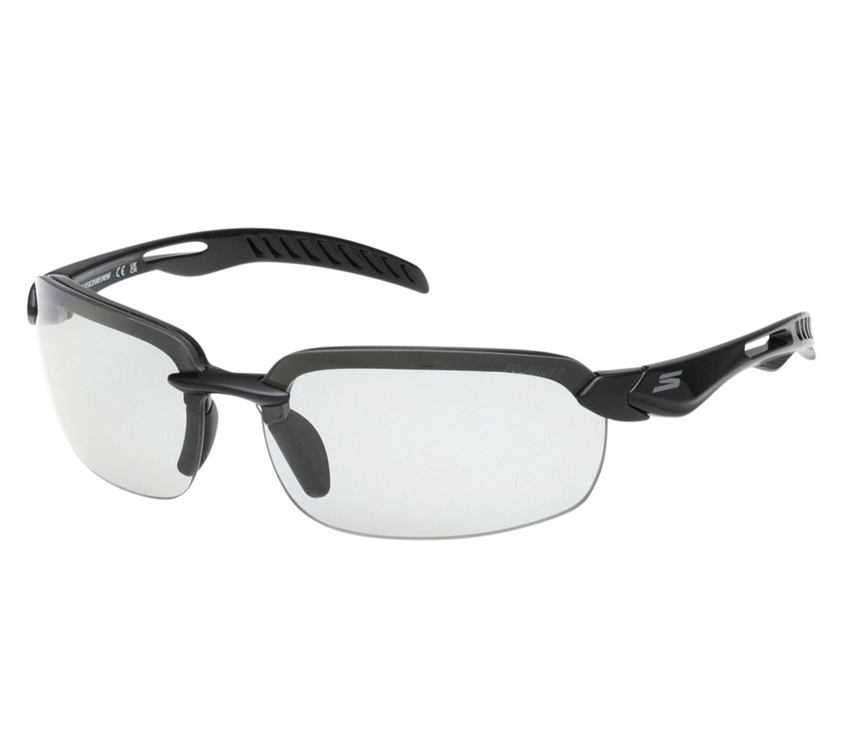 Performance Shield Photochromic Sunglasses — BLACK