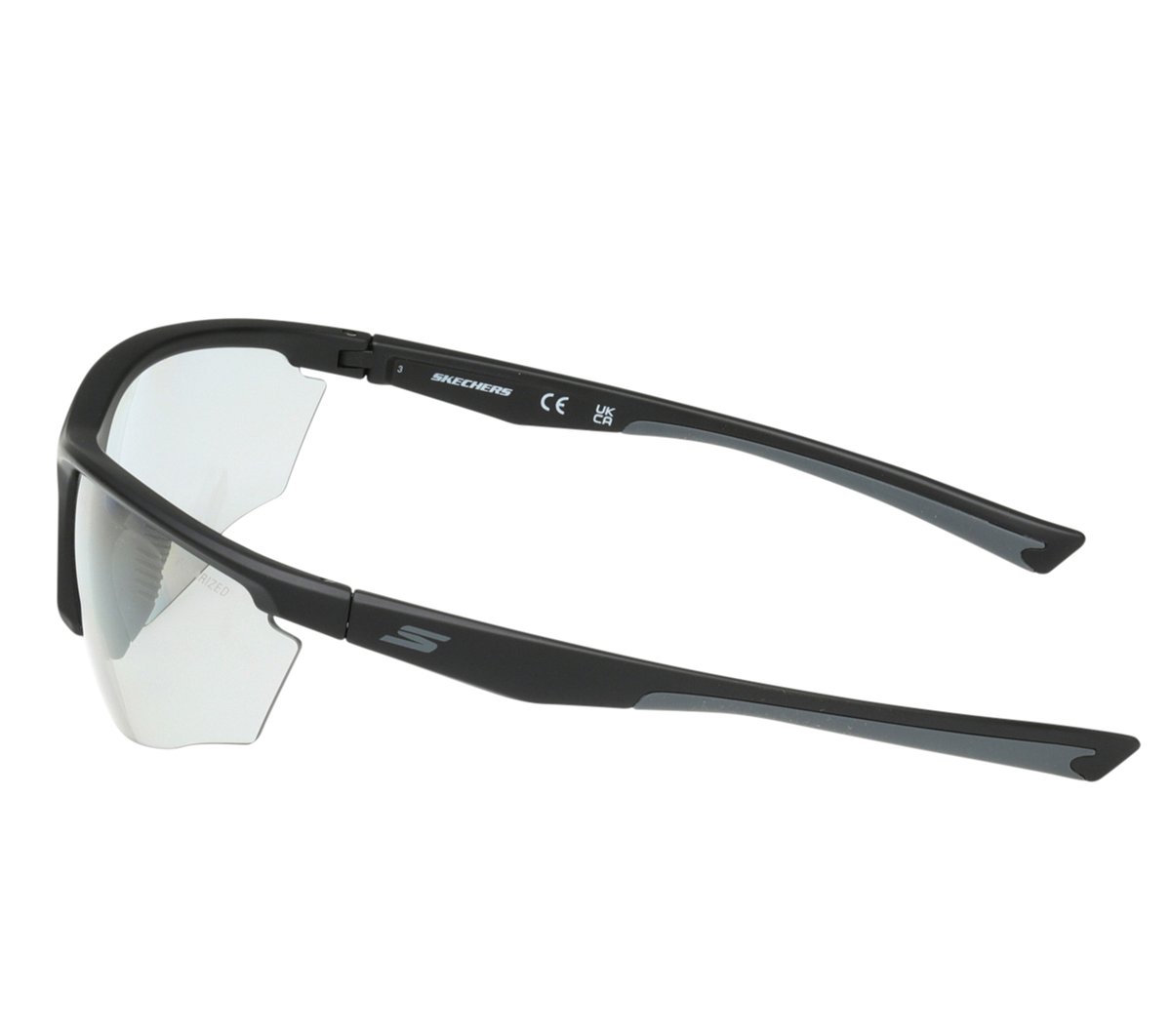 Performance Wrap Photochromic Sunglasses — BLACK
