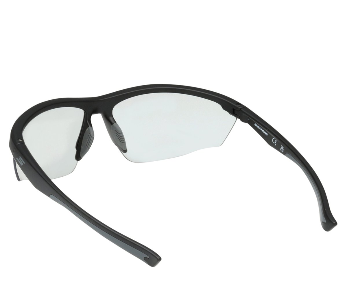 Performance Wrap Photochromic Sunglasses — BLACK