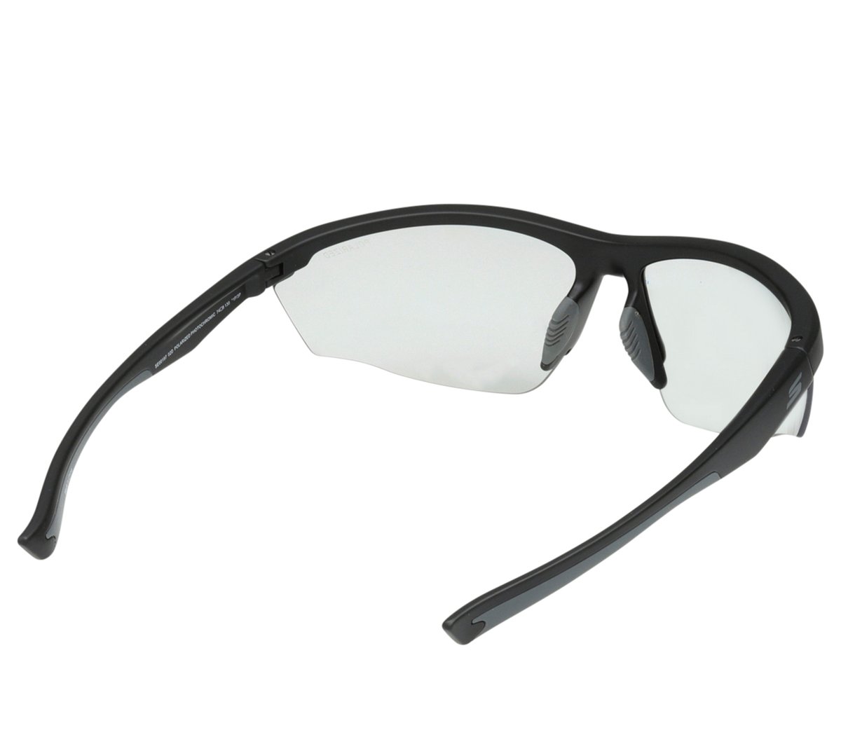 Performance Wrap Photochromic Sunglasses — BLACK
