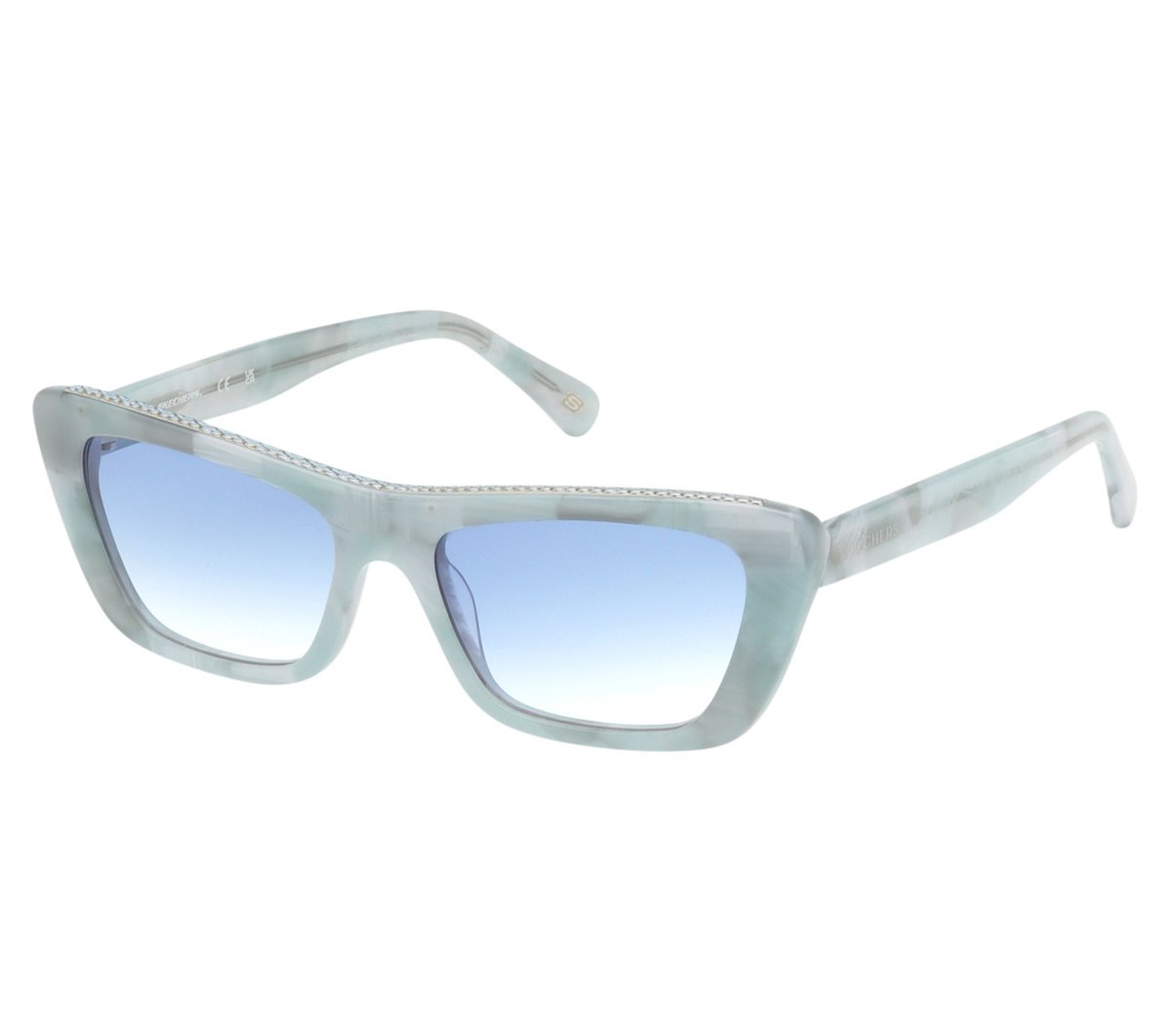 Elevated Cateye Marble Gradient Sunglasses by Skechers
