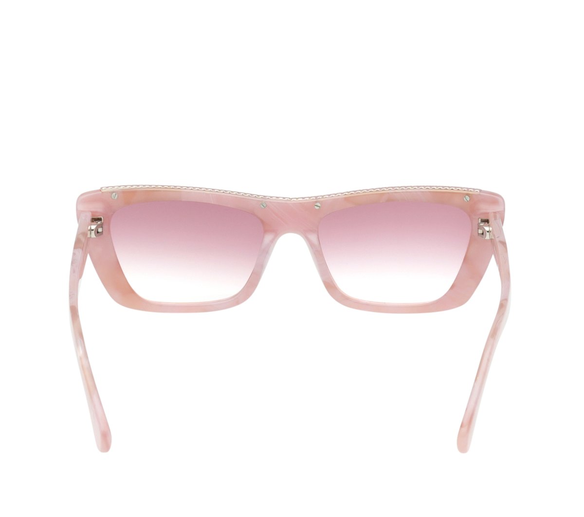 Elevated Cateye Marble Gradient Sunglasses