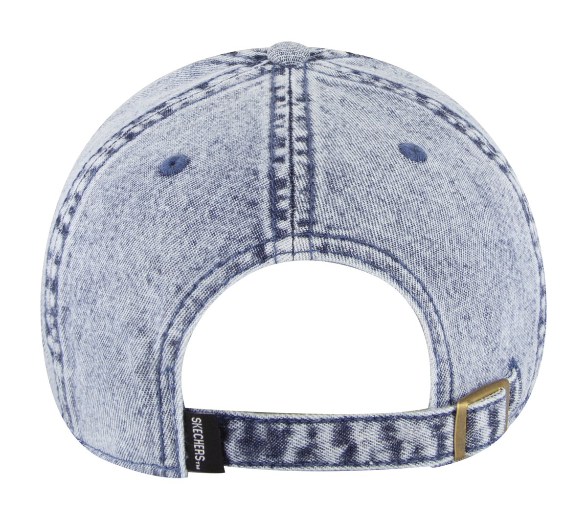 Denim Embroidered Hat — DENIM