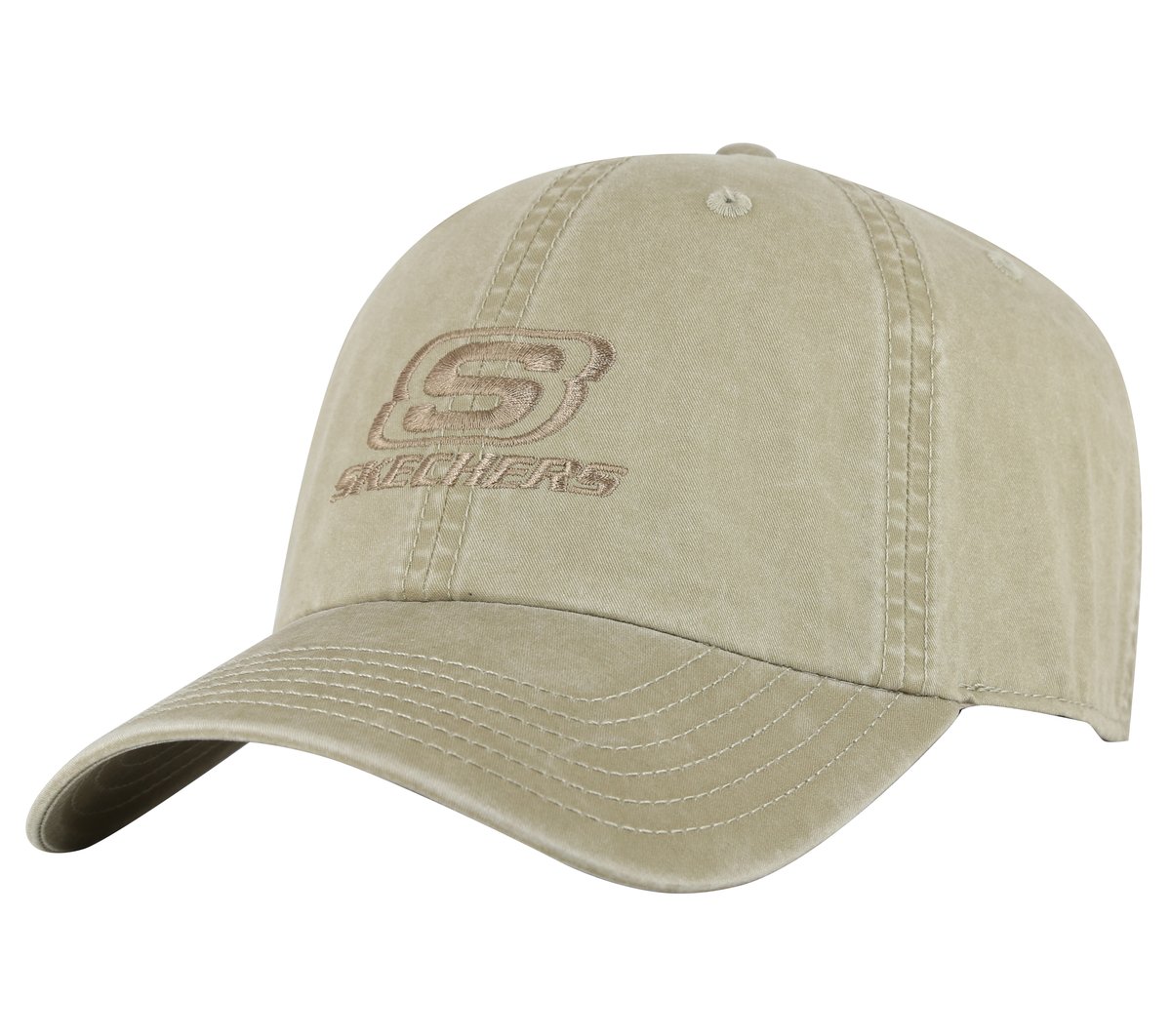 Washed Triple S Hat — NATURAL