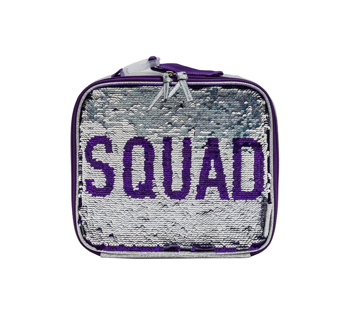 Skechers Accessories Flip Sequin Lunch Tote — PURPLE