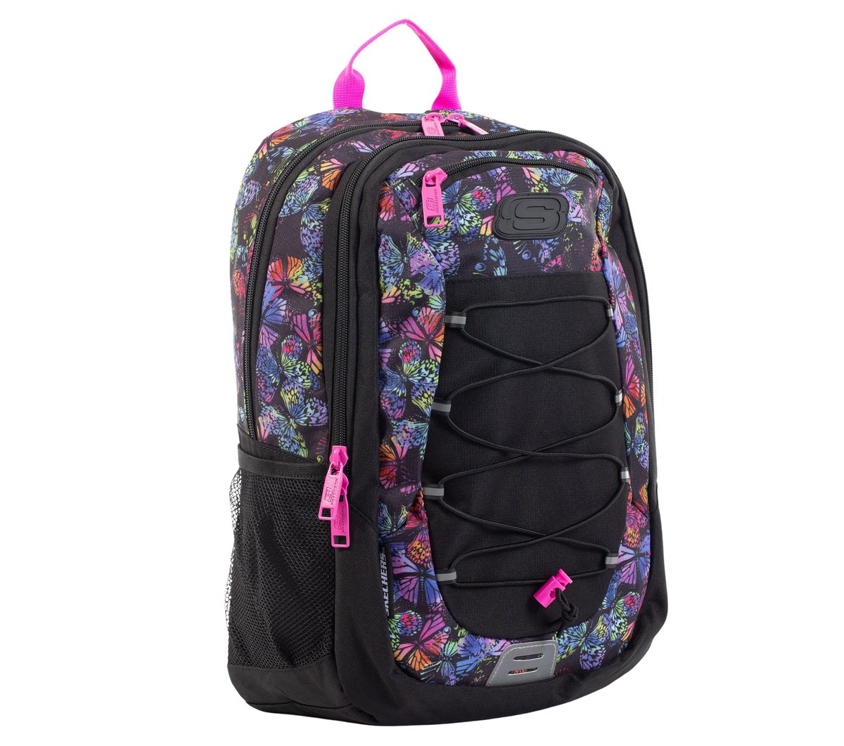 Eagle Trail Backpack — BLACK / PINK / PURPLE