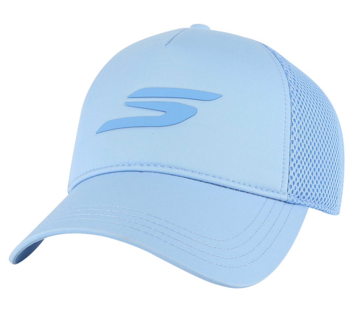 Skechers Free-Run Trucker Hat — AQUA / PINK