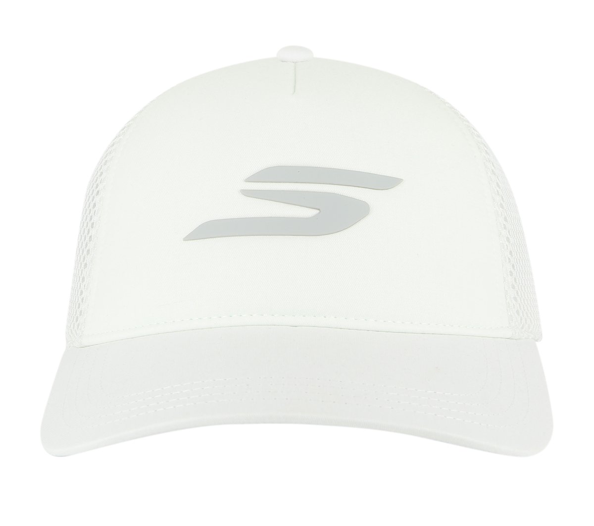 Skechers Free-Run Trucker Hat — WHITE
