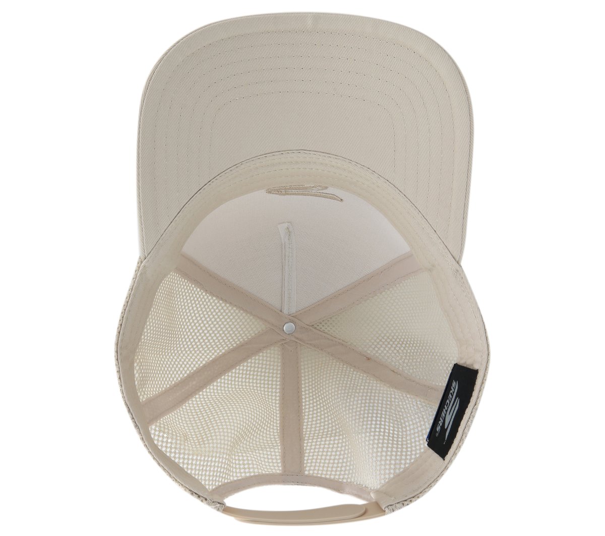 Essentials Trucker Hat — OFF WHITE / BROWN