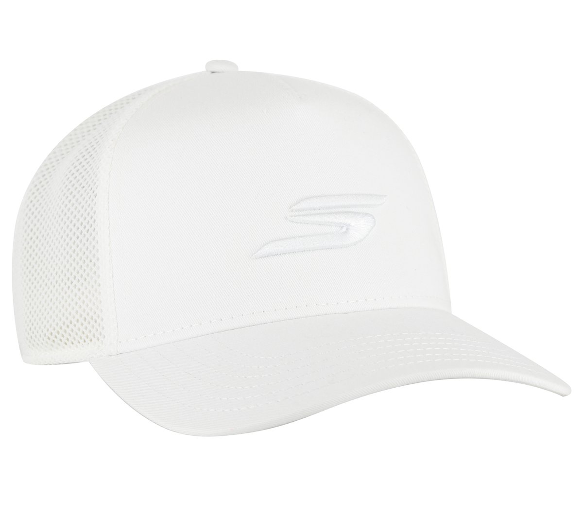 Essentials Trucker Hat — WHITE