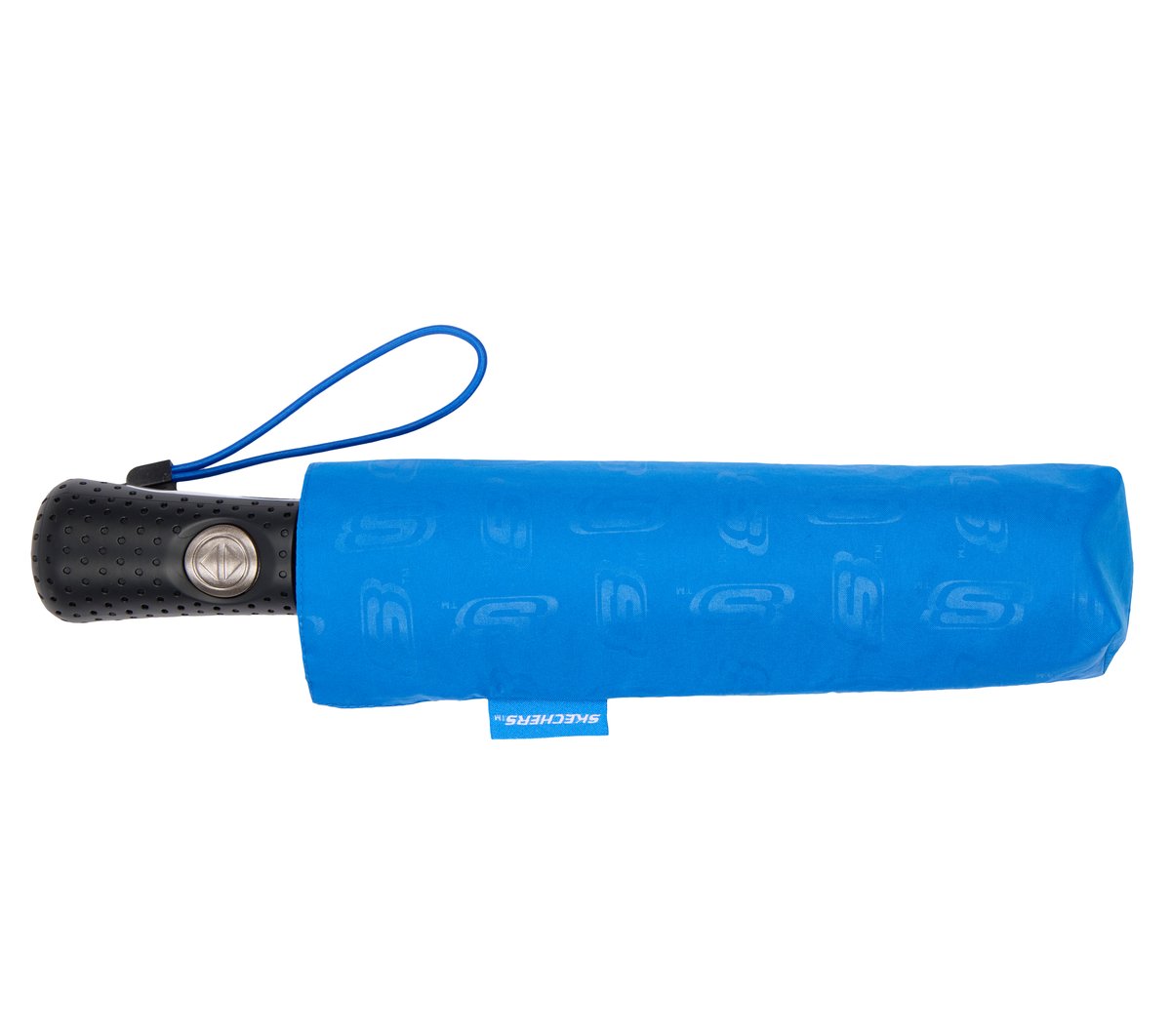 Reverse Close Compact Umbrella — BLUE
