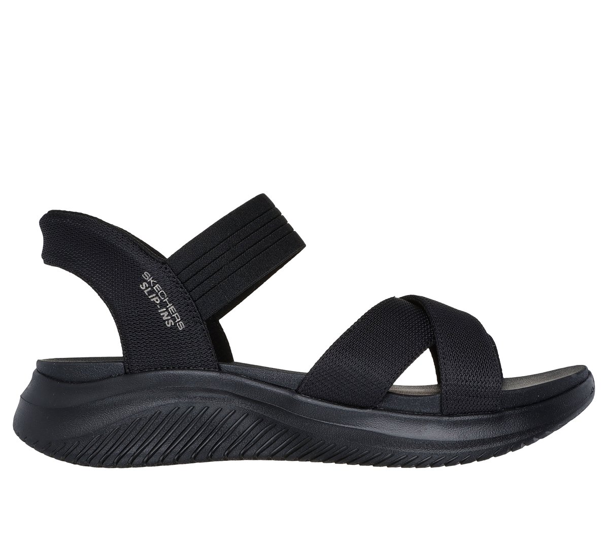 Skechers Hands Free Slip-Ins ブラック サンダル SKECHERS サンダル HANDS FREE SLIP-INS: GO WALK FLEX SD