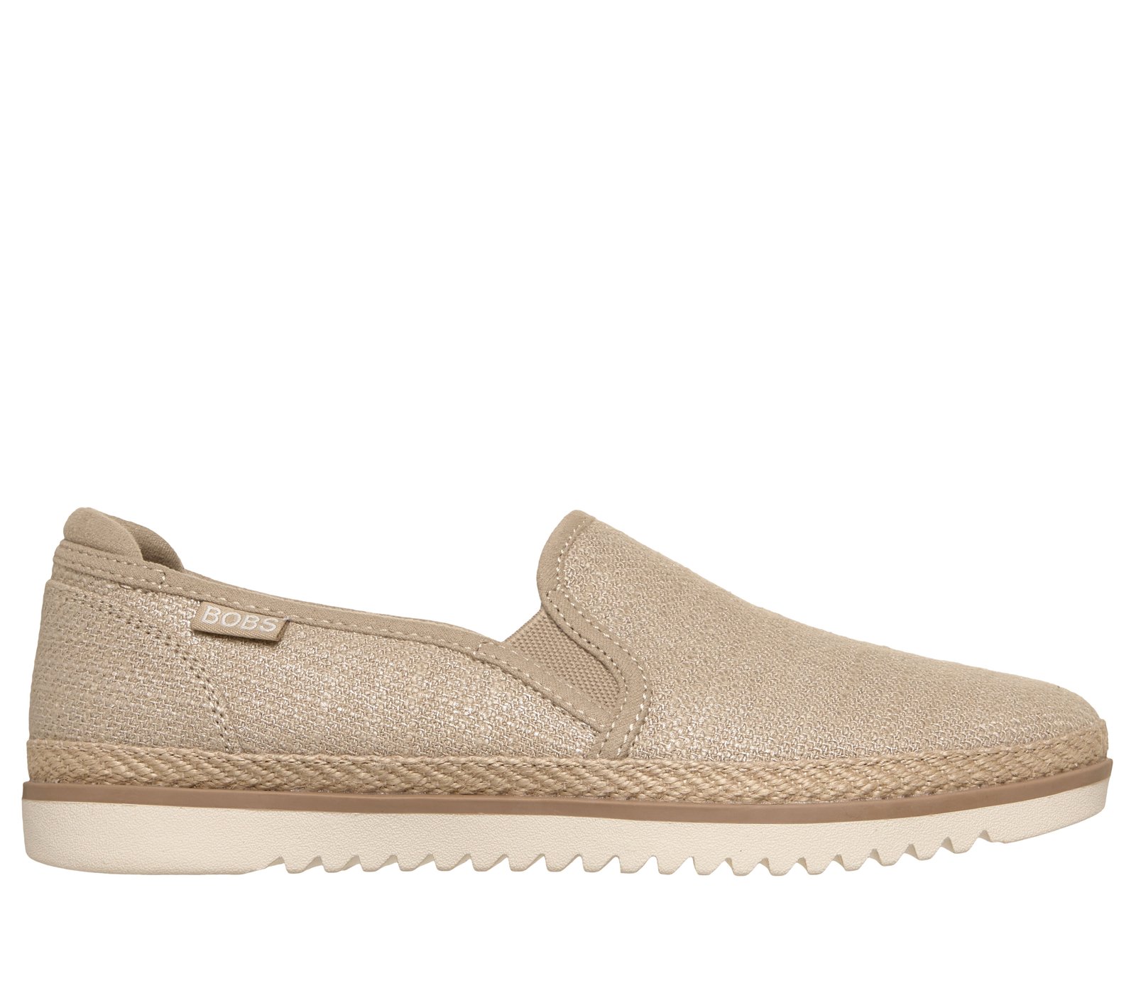 TAN Skechers ladies BOBS Flexpadrille‎ shoes Skechers BOBS® Flexpadrille Stay Light Slip-On - Free  main image 4