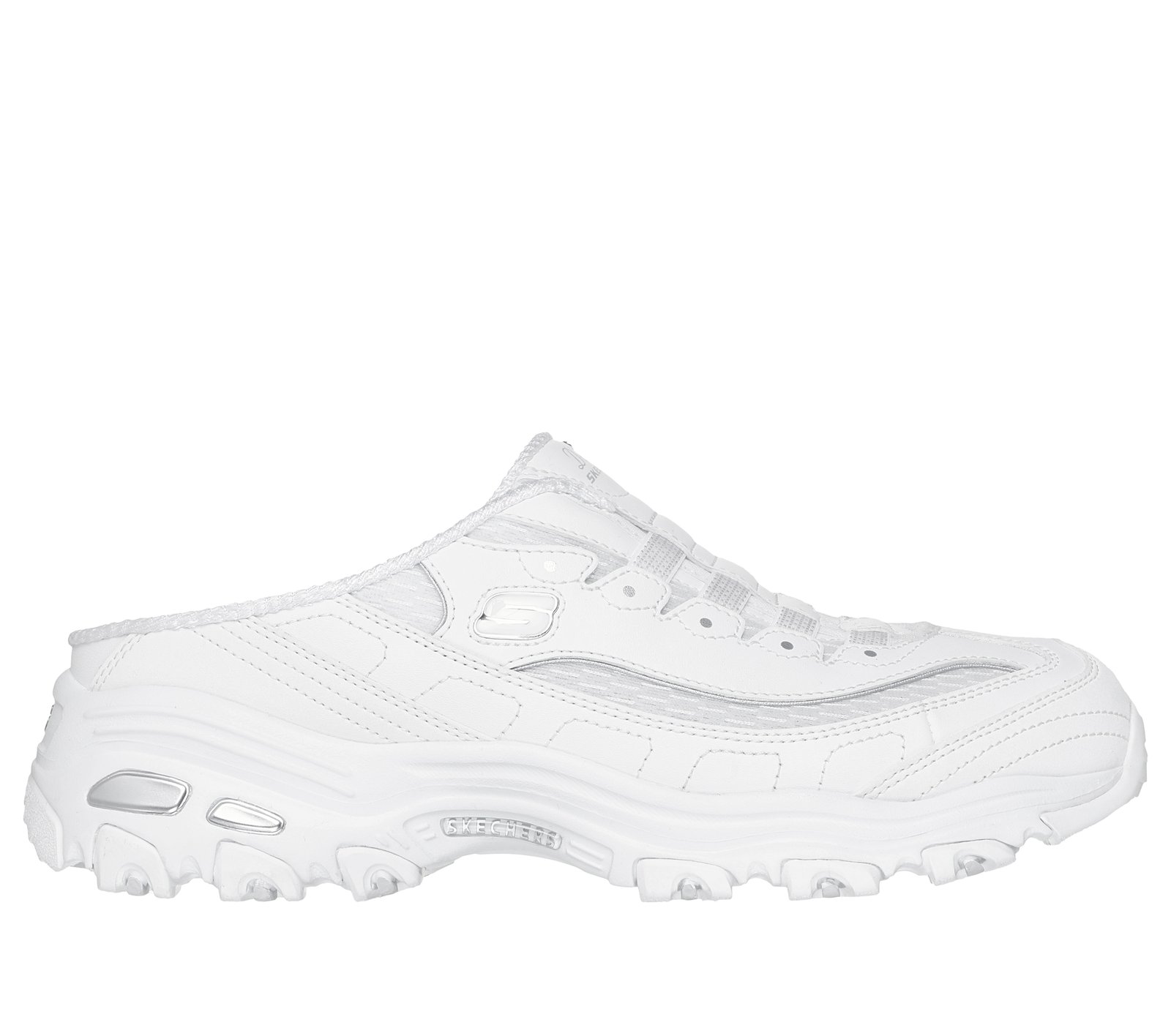Skechers Dlites Retro Sports Shoes White & Gray Skechers - Brandclub - Skechers Sport Women main image 4
