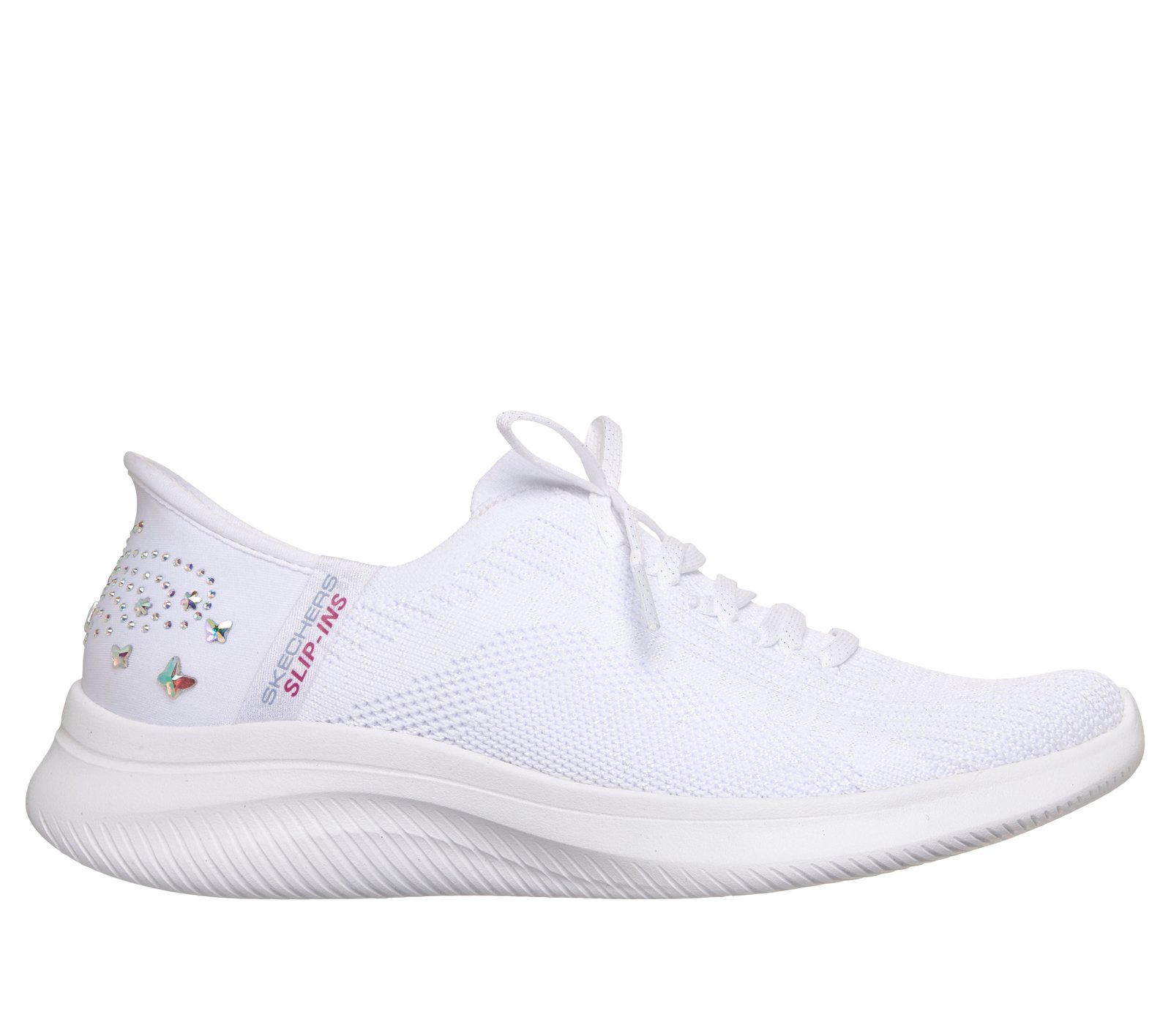 Skechers White Slip-On Sneakers Skechers Women main image 2