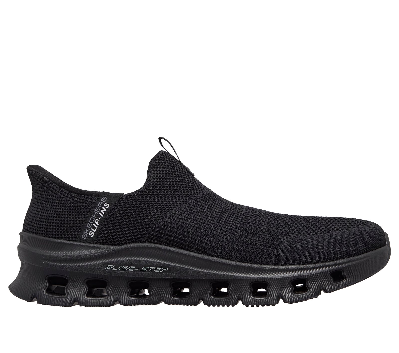 Skechers Men\'s 10 Shoes Black Slip On Sneakers Extra Wide Fit Hands Free Skechers Slip-ins Work Slip-Resistant: Arch Fit Crosser main image 3