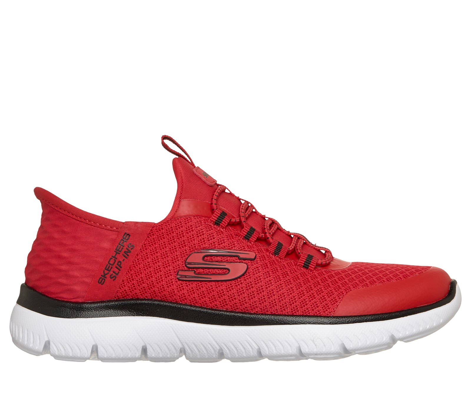 Skechers Hands Free Slip-ins Men\'s Red/Black Sneakers Size 10 Amazon.com | Skechers Men main image 2