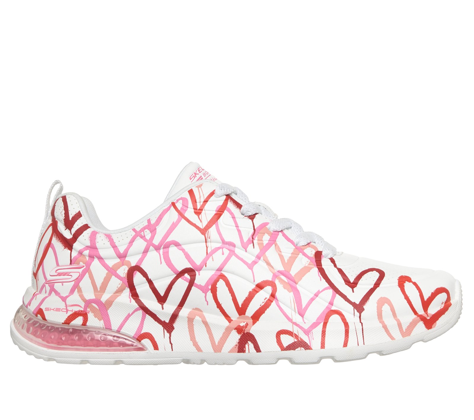 JGoldcrown: BOBS Sport Vision Air - My Lovey - WHITE / RED / PINK