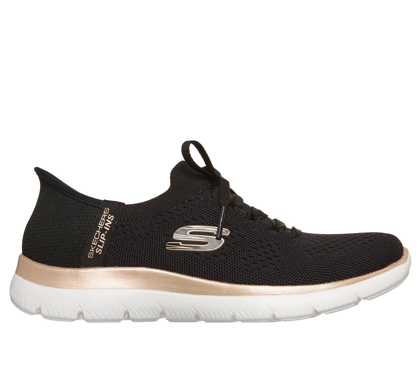 R♡　レディース　BLK XS Skechers Slip-ins: Summits - Night Chic