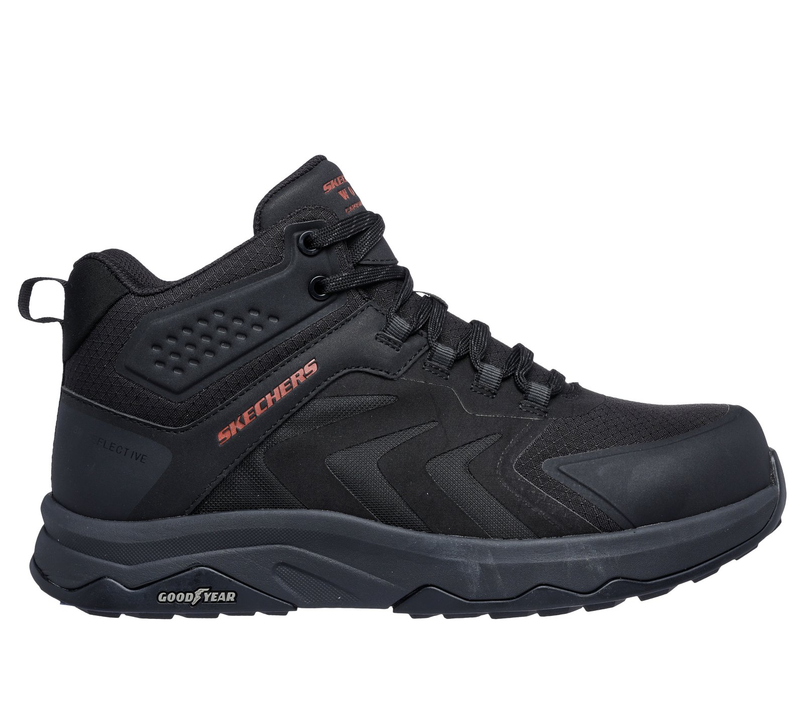 SKECHERS   新品25cm Male Skechers Hands Free Slip-ins™ Men's Black/Red Tilido