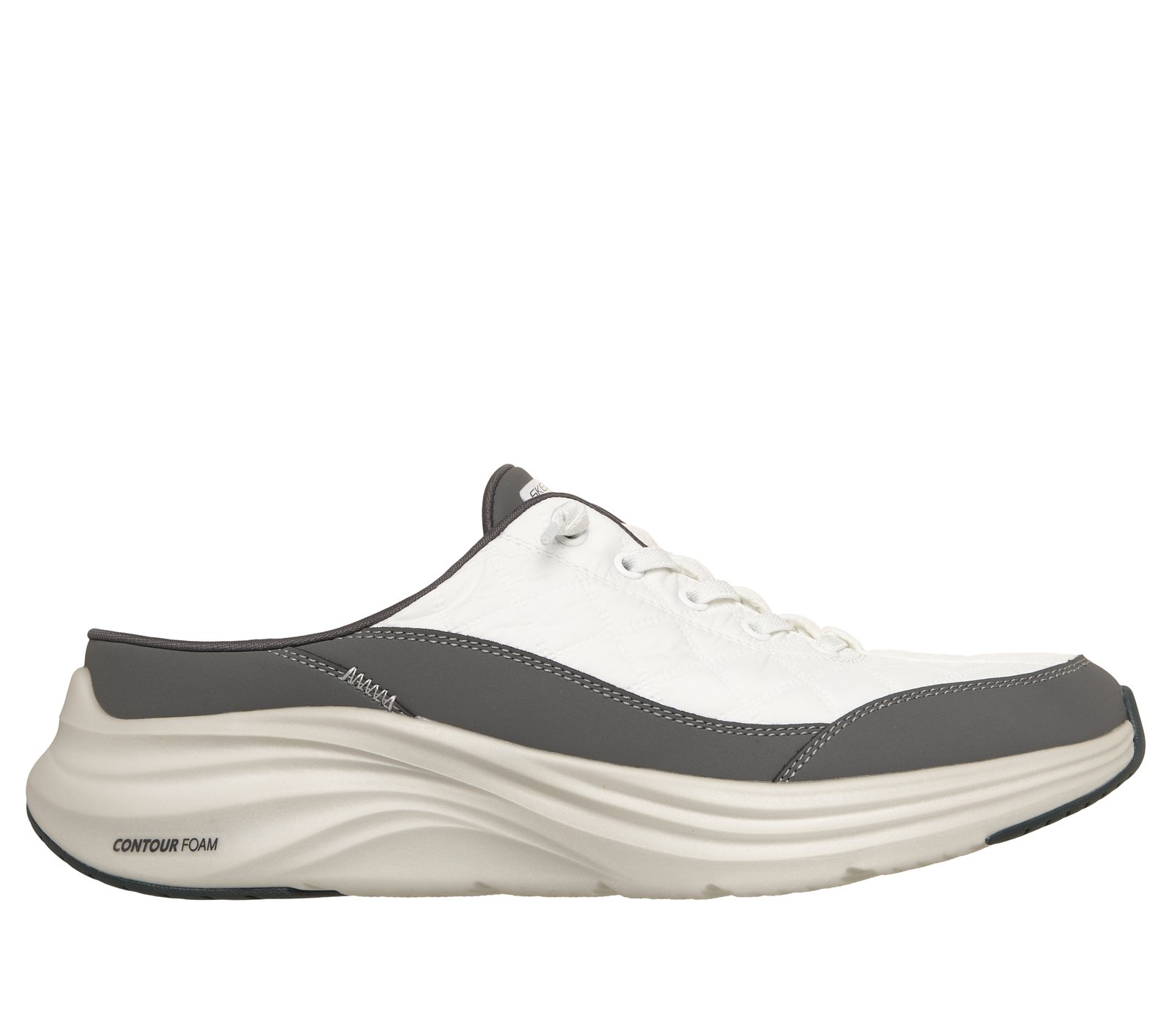 Contour Foam - Cozy Fit Shorva - WHITE / CHARCOAL