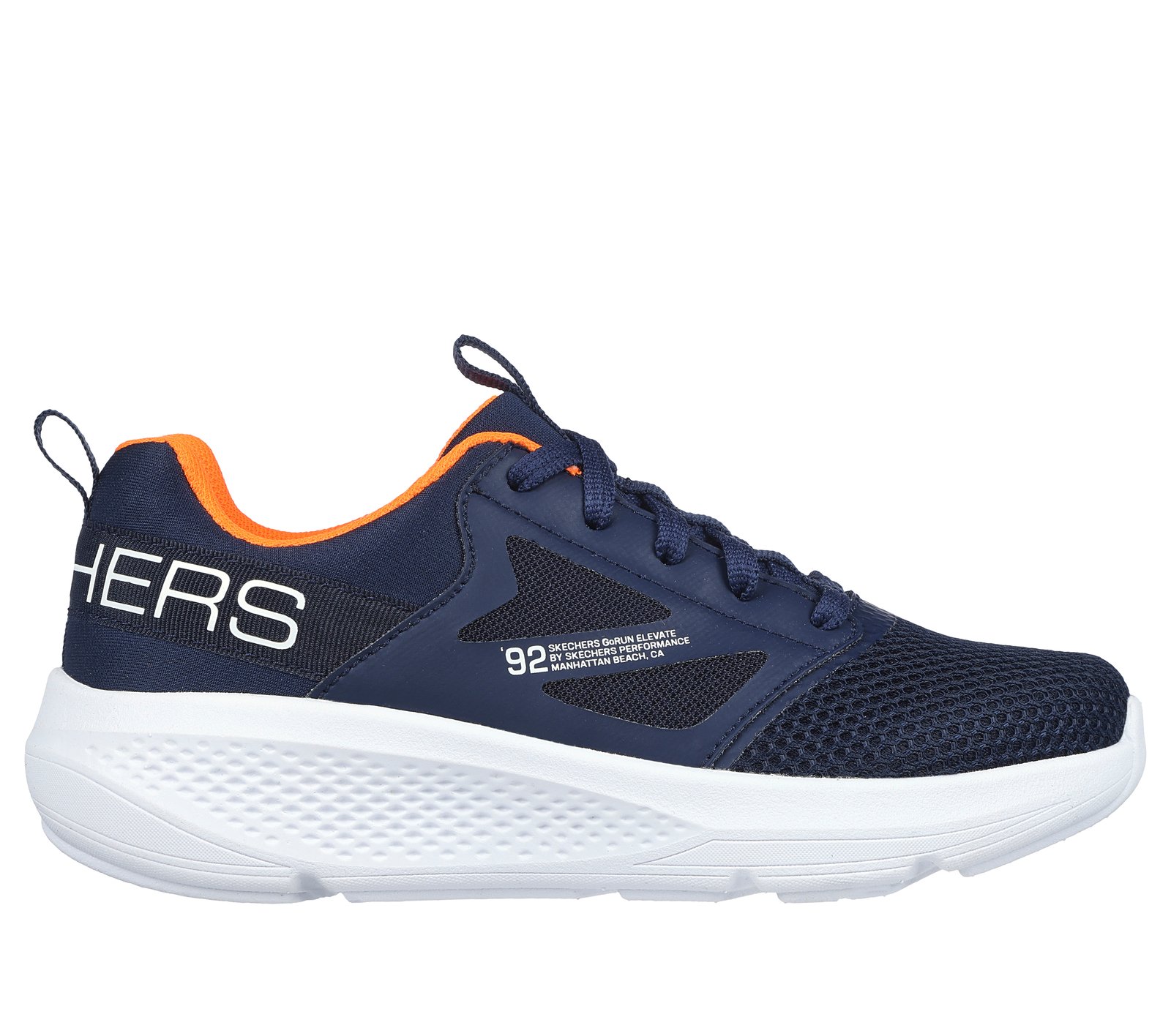 GO RUN Elevate - Cipher - NAVY / ORANGE