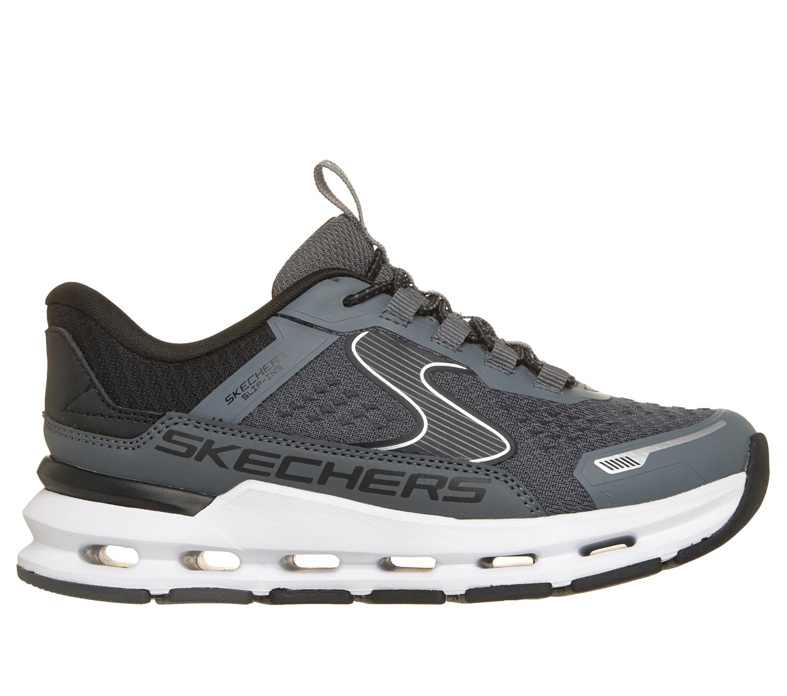 Skechers Slip-ins: Glide-Step Plus - Vista-Lane - CHARCOAL/BLACK