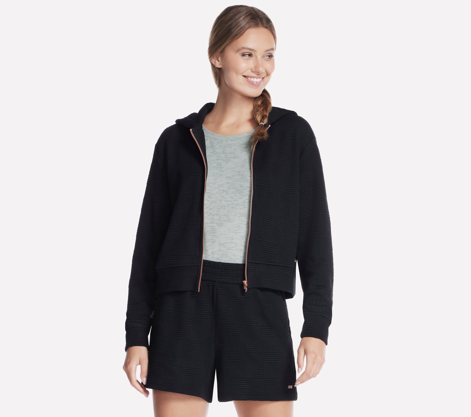 GO WALK Everywhere Diamond Full Zip Jacket