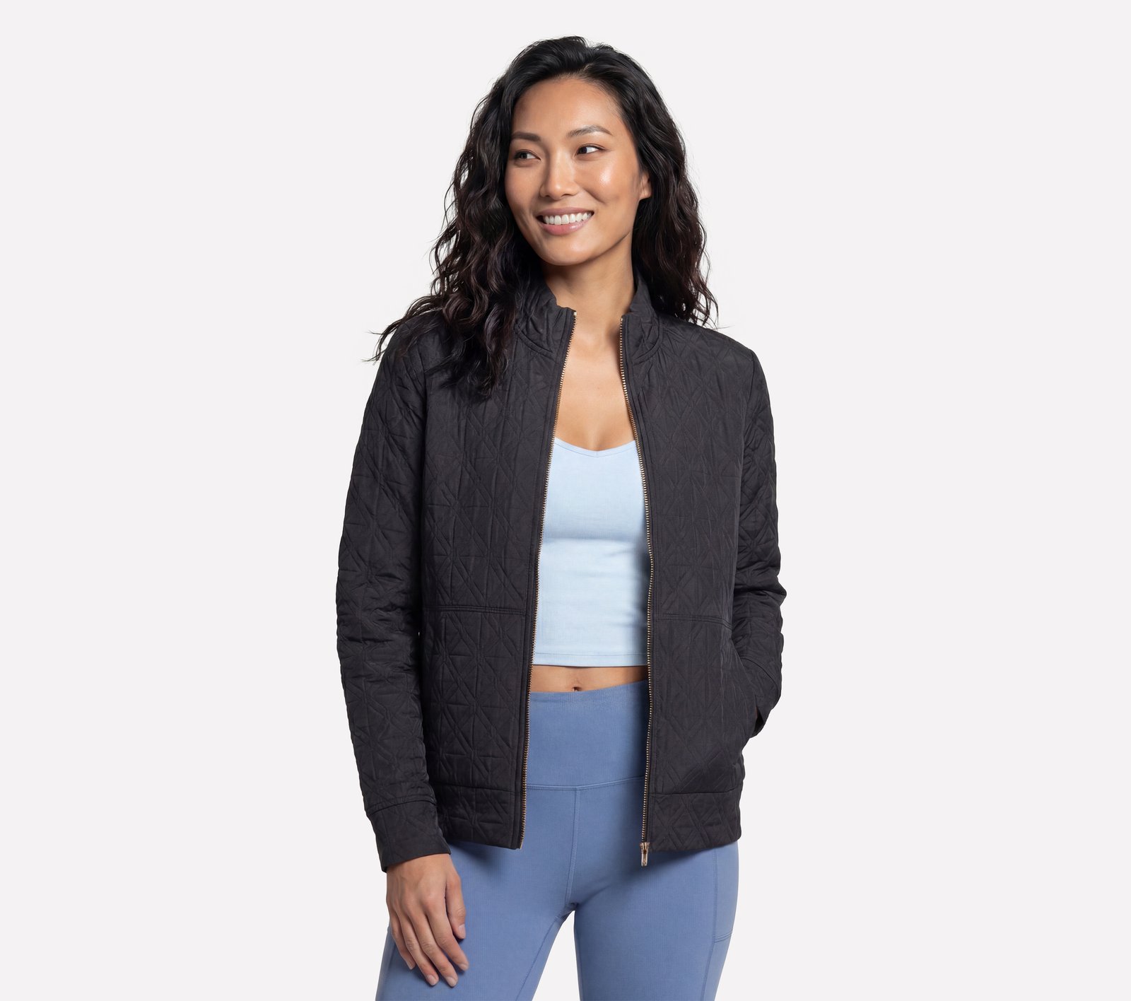 GO WALK Everywhere Cozy Fit Diamond Jacket