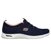 ARCH FIT REFINE, NAVY/CORAL Footwear Lateral View