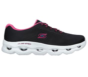 GLIDE-STEP ALLURE-LOVE SPREE, BLACK/PURPLE Footwear Lateral View