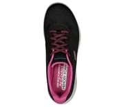 GLIDE-STEP ALLURE-LOVE SPREE, BLACK/PURPLE Footwear Top View
