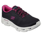 GLIDE-STEP ALLURE-LOVE SPREE, BLACK/PURPLE Footwear Right View