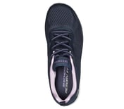 VIRTUE, NAVY/LAVENDER Footwear Top View