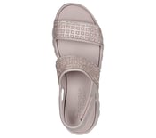 FOAMIES: FOOTSTEPS - GLAM VIBE, Mauve Footwear Top View